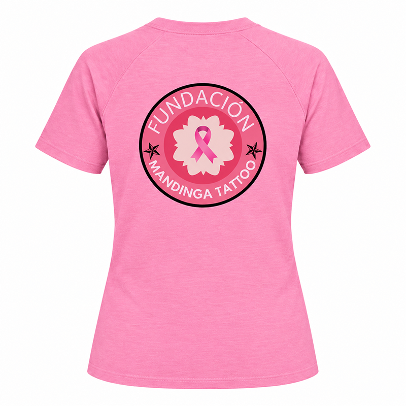 Remera Caminata Rosa Villa Lugano - espalda